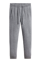 Recycled Cashmere Track Pants with Pockets