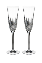 Lismore Diamond Essence Flute, Set of 2