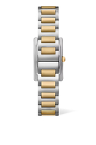 Two-Hand Two-Tone Stainless Steel Watch