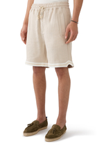 Linen Bermuda Shorts