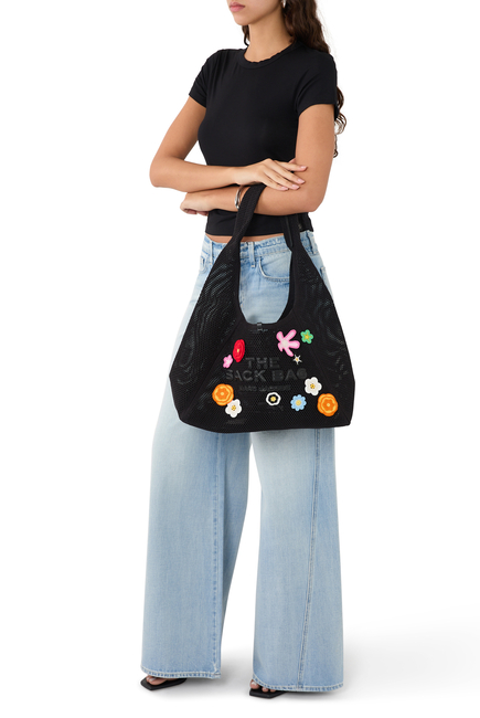 The Daisy Crochet Sack Bag 