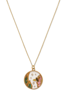 Love Spring Pendant Necklace, 18k Yellow Gold & Diamonds