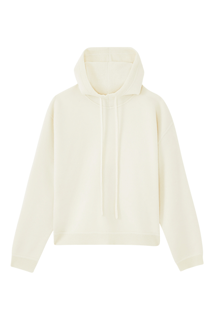 Cashmere Knit Hoodie