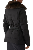 Shearling-Trimmed Ski Jacket