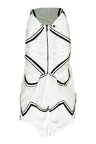 Geometrical Multi-Style Tracksuit Jacket / Skirt