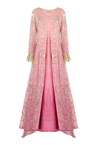 Dress with Crystals Embellished Jacket