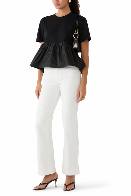 Ruffle Hem T-Shirt