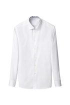 Solid Paisley Effect Shirt
