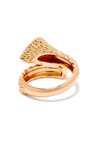 Serpent Bohème Ring, 18k Yellow Gold & Diamonds