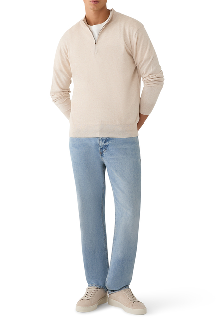 Quarter Zip Sweater