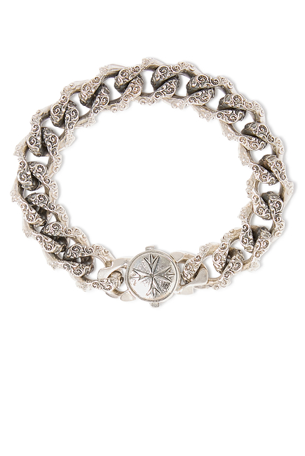 Flourish Chain Bracelet, Sterling Silver