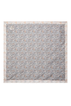 Floral Silk Pocket Square