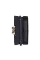 Himmel Sequin Monogram Leather Shoulder Bag