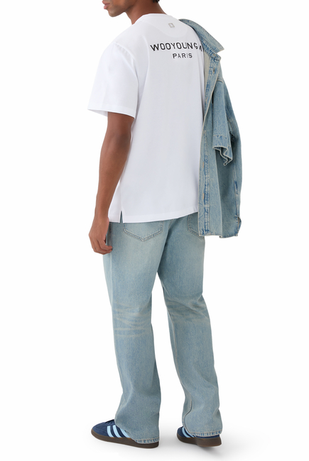 Back Logo Cotton T-Shirt