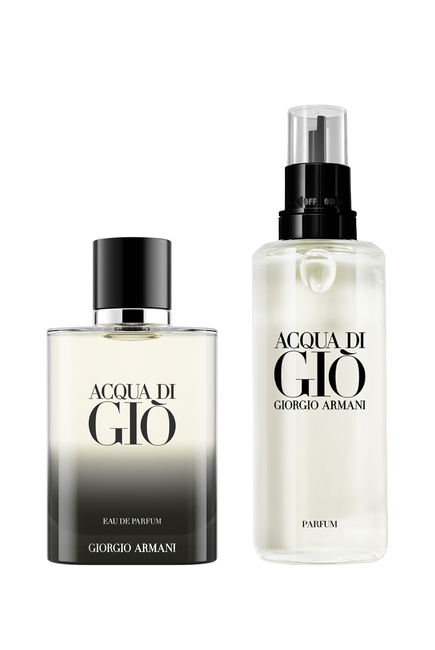 Armani Acqua Di Gio Homme Parfum & Eau de Parfum Refill Set