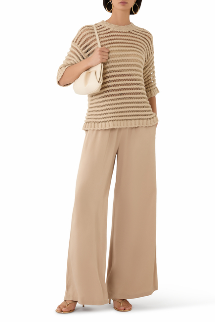 Boxy Crew Neck Sweater