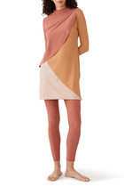 Cape Swim Dress