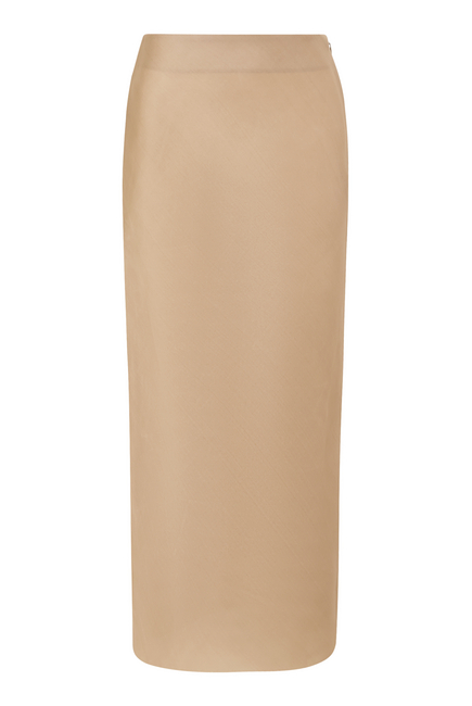 Noe Vietnamese Silk Slip Skirt