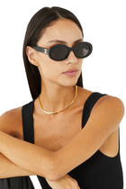 Triomphe Oval Sunglasses