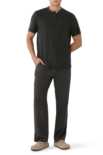 Relaxed Linen Pants
