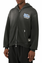  X Iron Maiden Anniversary Zip Through Hoodie