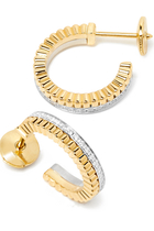 Quatre Radiant Edition Hoop Earrings