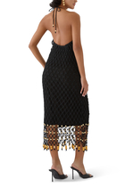 Reis Macrame Maxi Dress
