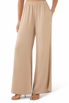 Amelia Viscose Satin Trousers