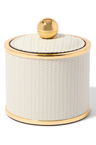 Olimpia Round Cotton Jar