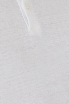 Slub Jersey Short-Sleeved Henley