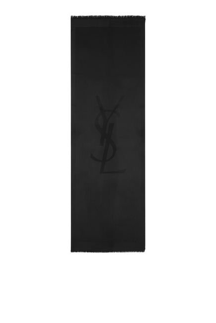 Cassandre Wool Jacquard Scarf