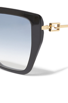 Oversized Square Sunglasses