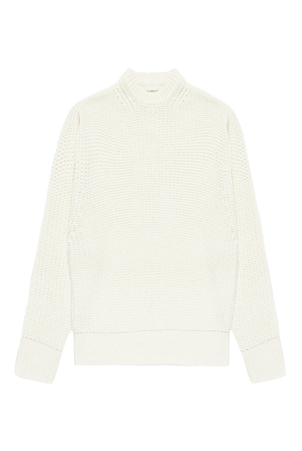 Chunky Rib Knit Crewneck