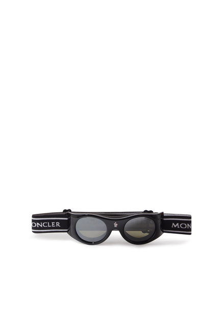 Logo Ski Glasses
