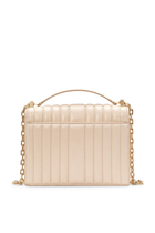 Deco Quilted Chain Shoulder Bag