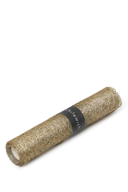 Metallic Lace Runner