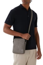 Klassik Crossbody in Maxi Monogram Leather