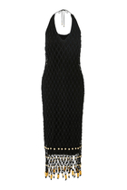 Reis Macrame Maxi Dress