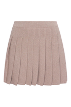 Pleated Mini Skirt