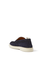 Suede Loafers