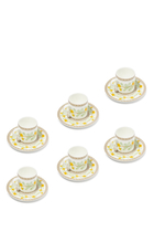 Ghawa Cups Flower Collection, Set of 6