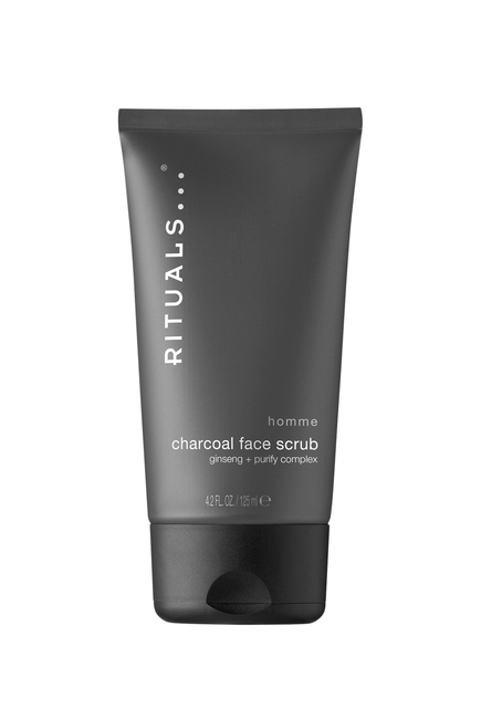 Homme Charcoal Face Scrub