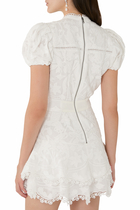Loryn Embroidered Shirt Dress