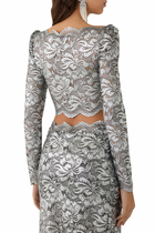 Cropped Top in Lace