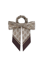 GG Silk Jacquard Scrunchie