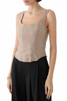Crystal Bustier Top