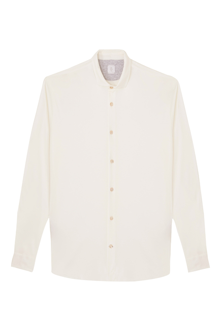 Shirt with Italian Collar 