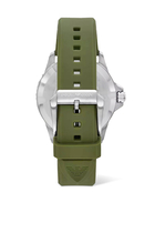 World Explorer Three-Hand Date Silicon Watch