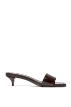 Minimal Heel Patent Port 40 Mules