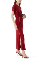 Long Draped Skirt